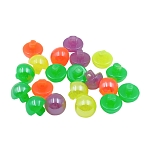 Пуговицы пластиковые 'Цветное ассорти', диаметр 10 мм, 4 цвета, набор 20 шт