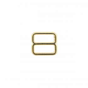 01-3146/08 Рамка-регулятор 8мм металл, золото BIG