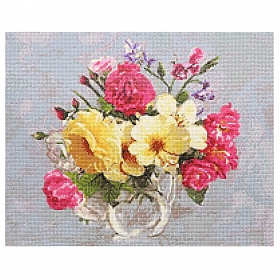 Алмазная мозаика 'Букет цветов' , 50*40см, Cristyle Cr 540053