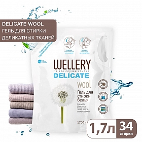 Средство для стирки жидкое 'Wellery Delicate wool' 1,7л