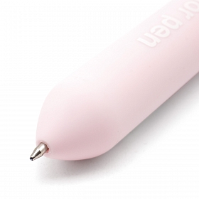 74901 Ручка шариковая автоматическая Мишка розовый, 10-цветная