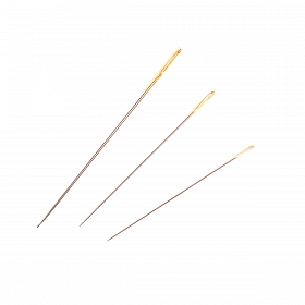 110109/g Иглы ручные для вышивания и шитья с золотым ушком № 5-10, 16шт, Hobby&Pro