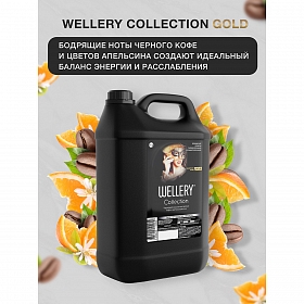 Кондиционер для белья парфюмированный WELLERY Collection GOLD 5,0л