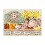 1873 Набор для вышивания Риолис 'Tea Time' 30*21 см