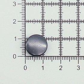 1326 Кнопка 5/12,5 (S-образная) 12,5мм (A) металл, черненый BIG