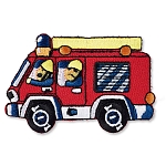 925361 Термоаппликация Пожарная машина красный Prym