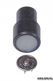 81829-90 Пуансон для кнопки трикотажной Жемчужинка 'Перламутр' 11,5мм (A) 1829/11,5 и пр, металл BIG