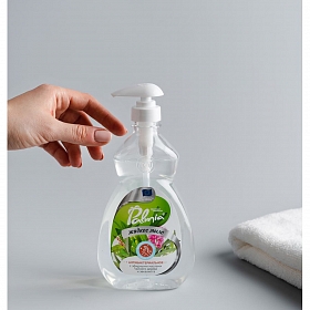 Жидкое мыло для рук c антибактериальным эффектом PALMIA с эфирными маслами чайного дерева и эвкалипта 0,45л