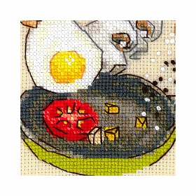 1684 Набор для вышивания Риолис 'Завтрак' 15*18 см