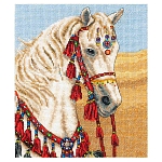 PCE764 Набор для вышивания Anchor 'Арабская лошадь' 19,5х16,5 см