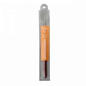 955050 Крючок для вязания с пластиковой ручкой, 0,5мм, Hobby&Pro