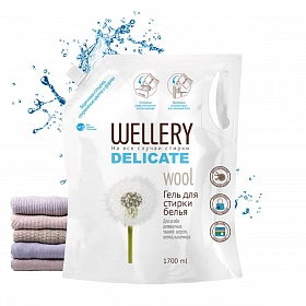 Средство для стирки жидкое 'Wellery Delicate wool' 1,7л