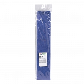 Бумага креповая 50*200 см, 35 гр/м2, 2 шт, цв. 80-7 темно-синий, Astra&Craft