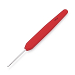 30901 Крючок для вязания с эргономичной ручкой Waves 2мм, алюминий, серебро/розмарин, KnitPro
