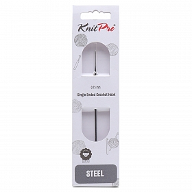 30762 Крючок для вязания Steel 0,75мм, сталь, серебро, KnitPro