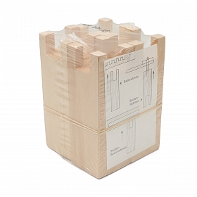 DUS0945 Набор из 4 деревянных блоков для фиксирования рамы, H Dupont