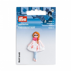 924292 Термоаппликация Кукла с рыжими волосами Prym