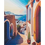 Cr450208 Алмазная мозаика 'Любимая Греция', 40х50см, Cristyle