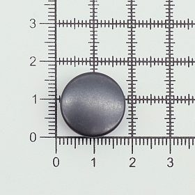 1381 Кнопка 5/17 (S-образная) 17мм (A) металл, черненый BIG