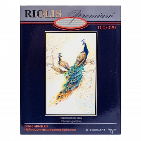 100/029 Набор для вышивания Риолис 'Персидский сад', 30*50 см