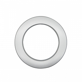Люверс шторный круглый d-35мм с многоур. замком пластик, 03 матовое серебро