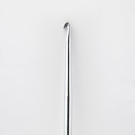 30763 Крючок для вязания Steel 1мм, сталь, серебро, KnitPro