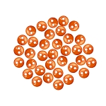 27384 Пуговицы 'Мини' на 2 прокола, 6мм, уп.50шт. +/- 2 шт. пластик, цв.оранжевый