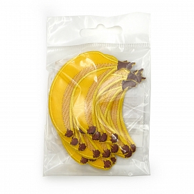 7014 Термоаппликация' Бананы', желтый, 48*68мм упак/10 шт