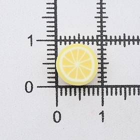 Бусины из полимерной глины 'Лимон', 50 (+/- 3)шт/упак, Astra&Craft