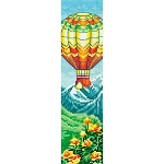 З-69 Набор для вышивания 'Закладки. Воздушный шар' 5,5*22 см