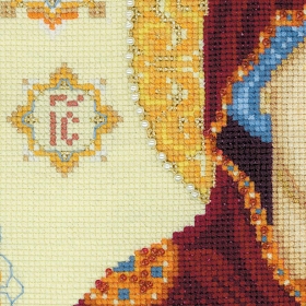 1575 Набор для вышивания Риолис 'Богоматерь Иверская', 29*35 см