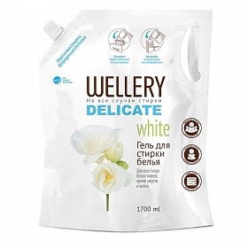 Средство для стирки жидкое 'Wellery Delicate white' 1,7л