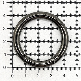 Карабин-кольцо 32мм (44*44мм) металл