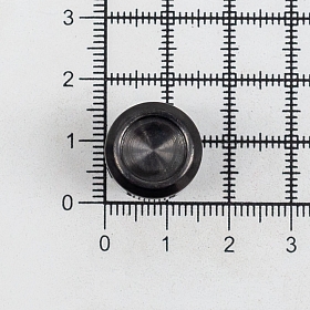 81401 Пуансон для кнопки галантерейной 2/10 (S-образная) 10мм (A), металл BIG