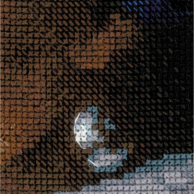 100/063 Набор для вышивания Риолис 'Девушка с жемчужной серёжкой' по мотивам картины Я. Вермеера 30*40см