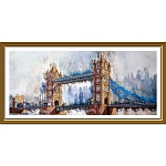 НД1501 Набор для вышивания бисером 'Легендарный лондонский мост'100 x 38см