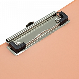 LAMARK450 Папка-планшет с крышкой Delight Time А4, с верх. заж., ламин. картон, корешок 10 мм, дыня