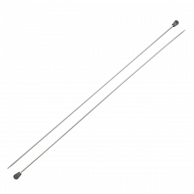 Набор прямых алюминиевых спиц для вязания 2,00мм-3,00мм, в футляре, Hobby&Pro