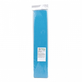 Бумага креповая 50*200 см, 35 гр/м2, 2 шт, цв. 80-9 темно-голубой, Astra&Craft