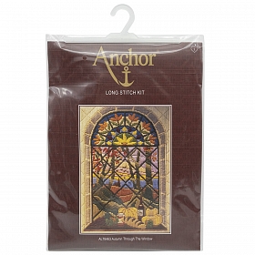 AL78463 Набор для вышивания Anchor 'Осень в окне' 21*15 см