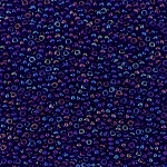 (31100) Бисер прозрачный с радужным покрытием 10/0, круг.отв., 50г, Preciosa