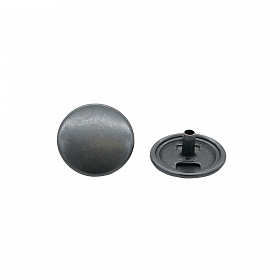 1381 Кнопка 5/17 (S-образная) 17мм (A) металл, черненый BIG