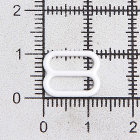 ГВ1008 Рамка-регулятор 10 мм металл/эмаль, 20 шт/упак, белый