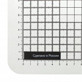 Этикетка 'Сделано в России' 10*50мм П/Э, 100шт/упак, черный фон/белый шрифт (MN)