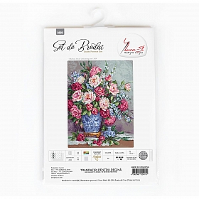 B605 Набор для вышивания 'Её величество-розы' 43,5*32,5см, Luca-S