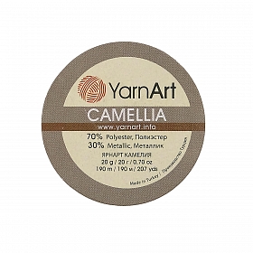 Пряжа YarnArt 'Camelia' 20гр 190м (70% полиэстер, 30% металлик)