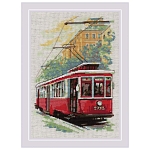 2106 Набор для вышивания Риолис 'Старый трамвай' 21*30 см
