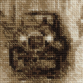 1611 Набор для вышивания Риолис 'Старая фотография. Ожидание' 26*38 см