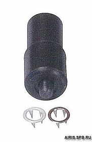 81816 Пуансон для кнопки трикотажной (кольцо) 7мм (A, D) 1816/07 и пр., металл BIG