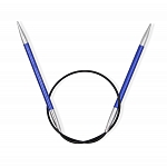 47070 Спицы круговые укороченные Zing 4,5мм/40см, алюминий, иолит (фиолетовый), KnitPro